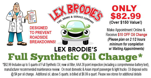 Lex_Brodies Oil Change
